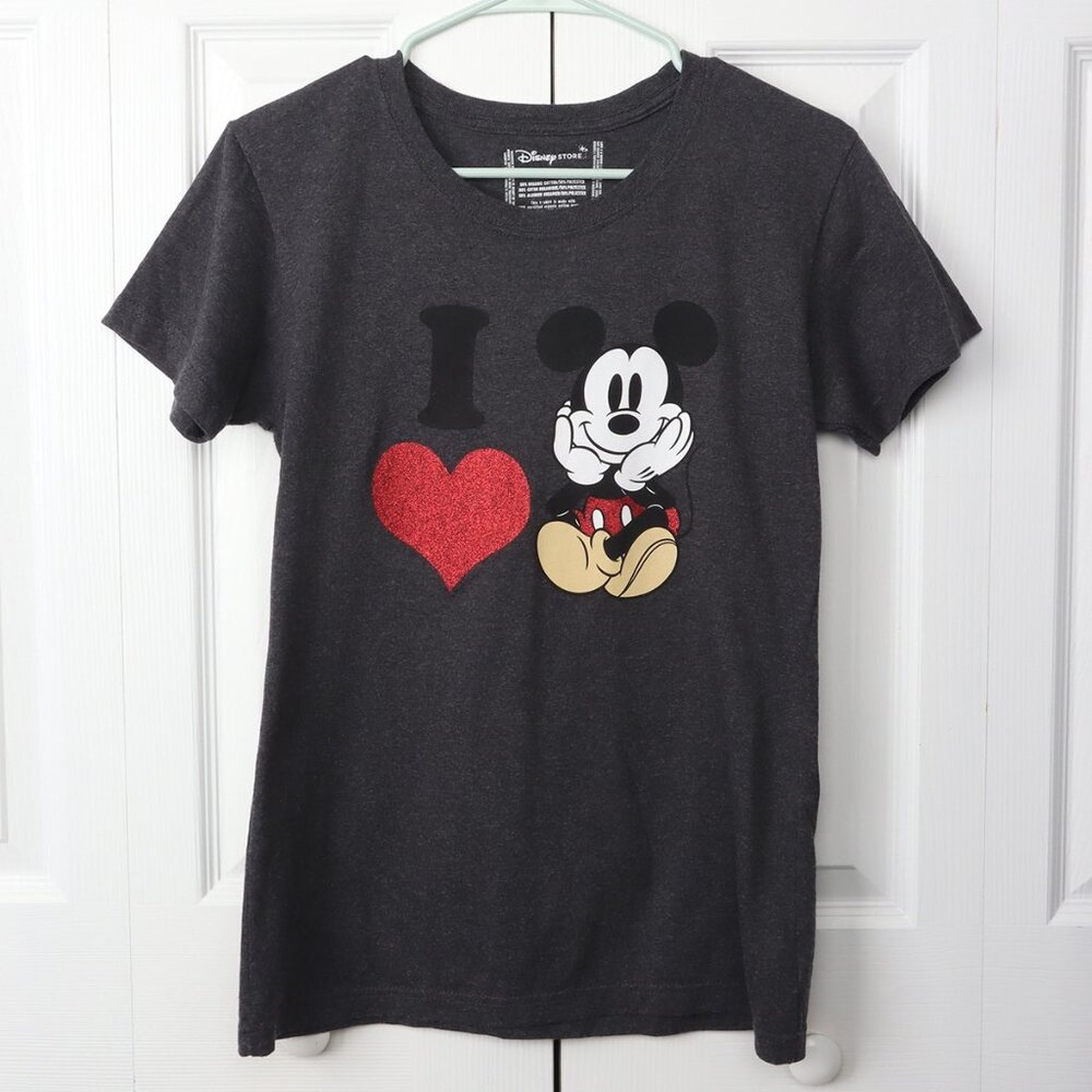 Disney Store  - I heart MIckey Tee  - Women's Medium NWOT